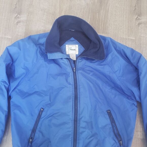 Haband Long Sleeve Full Zip Winter Snow Fleece Lined Jacket Mens Size XL - Picture 2 of 12